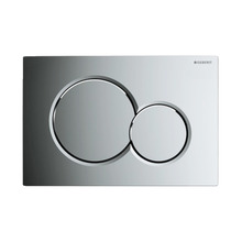 Spolplatta Sigma01 Svart Blank Geberit